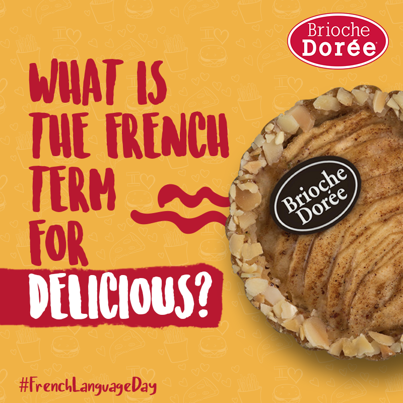 #FrenchLanguageDay #ContestAlert 

Eating delicious snacks is easy but what about writing ‘delicious’ in French? Share the correct answer with us

#BriocheDoreeIndia