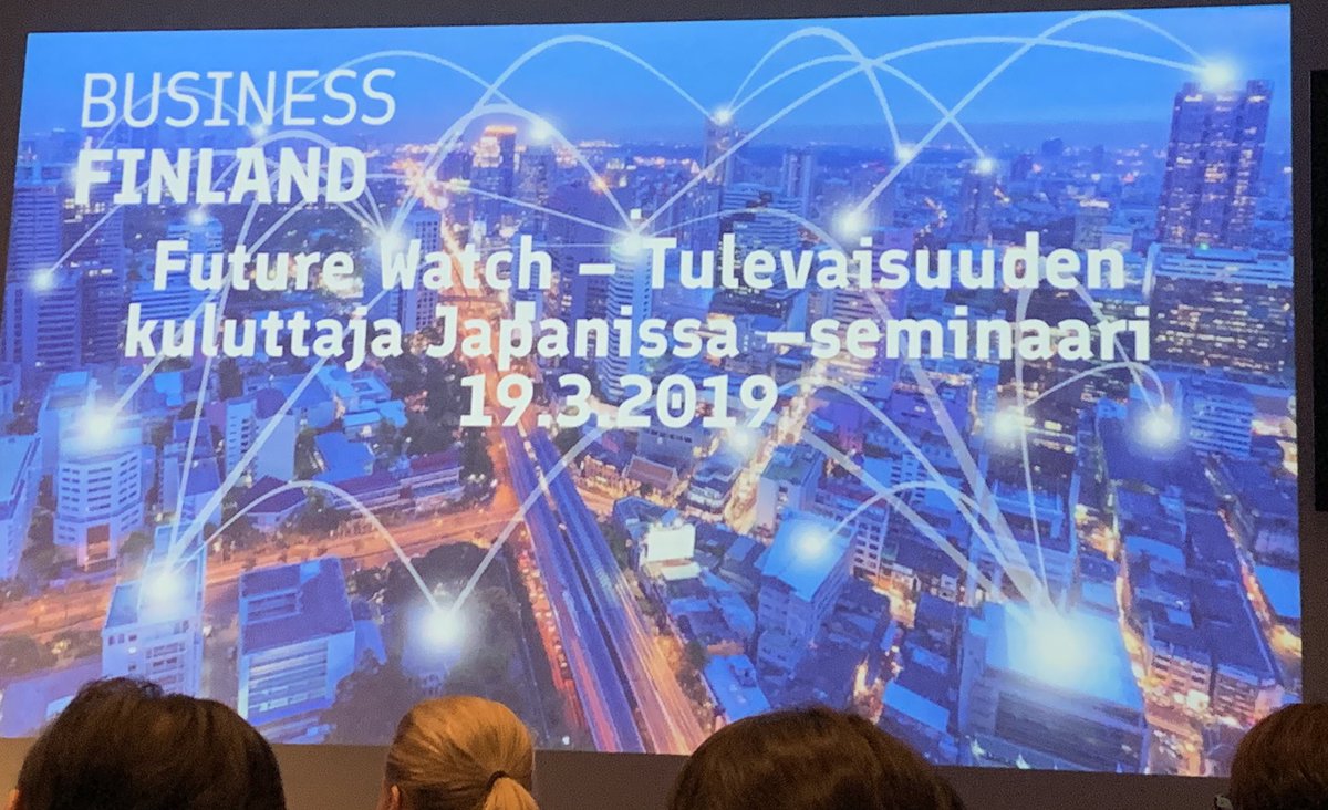 Japanese consumers are about 5 yrs ahead of Finnish ones, says <a href="/TeppoTurkki/">Teppo Turkki</a>. Now topical ethical living, redefinition of consumption among middle classes and loner lifestyle <a href="/BusinessFinland/">Business Finland</a>