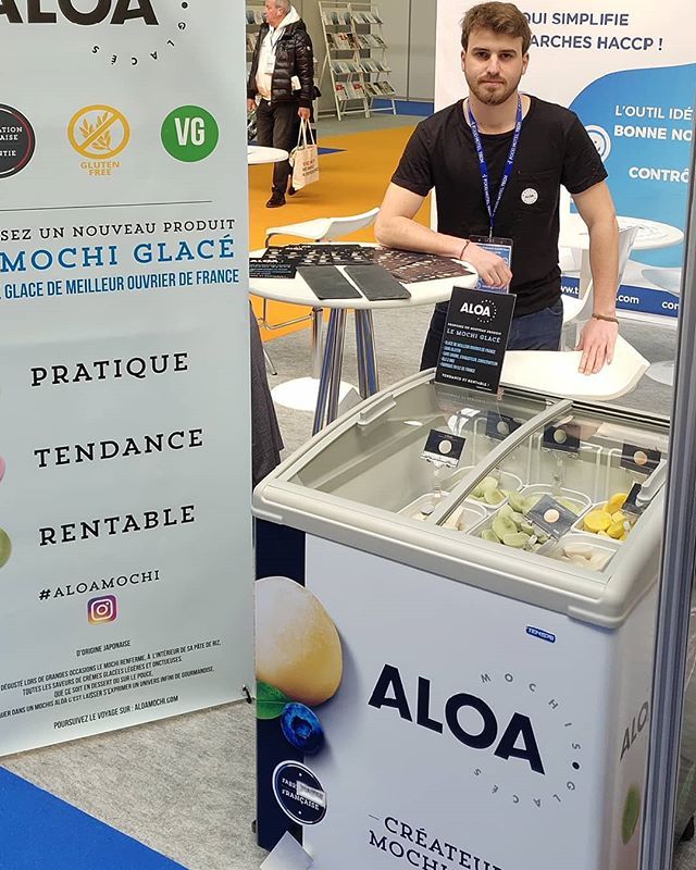 DimSumCantine's tweet photo. Retrouvez nous sur le stand @traqfood D19 pour le dernier jour du @foodhoteltech 🇫🇷
#mochi #foodhoteltech #aloamochi https://t.co/SO9OnT7oS5 https://t.co/P5p5PfpJuS