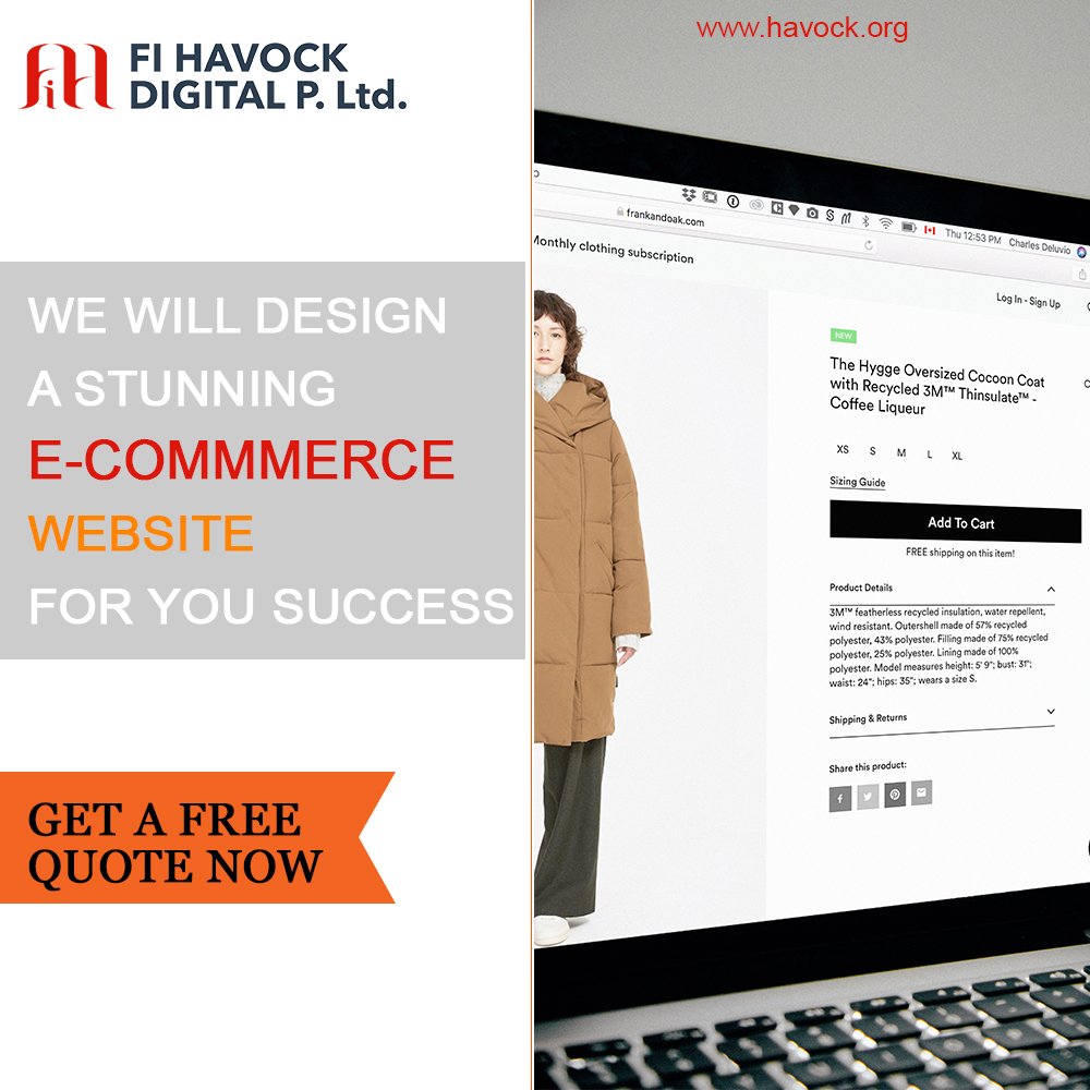 fihavockdigital's tweet photo. We will design a stunning E-commerce website for your success.
WE ARE HERE FOR YOU!!!
Experience 8+ yrs | Clients 300+ | Projects 550+
GET A FREE QUOTE ON:
+91 9082737397 | sales@fihd.in
https://t.co/tZ0Lmr3ANJ
#responsivedesign #webdesign #mobile #webdevelopment #design #website https://t.co/PJO3f8DjSe