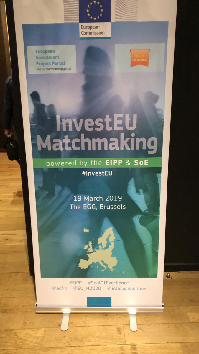 Excited to be at the matchmaking event powered by EU investment project portal #InvestEU.  200 companies with the SME2 Seal of Excellence and +50 investors. A  great environment for directly pitching our innovative energy storage solutions to a large network of investors. #EIPP