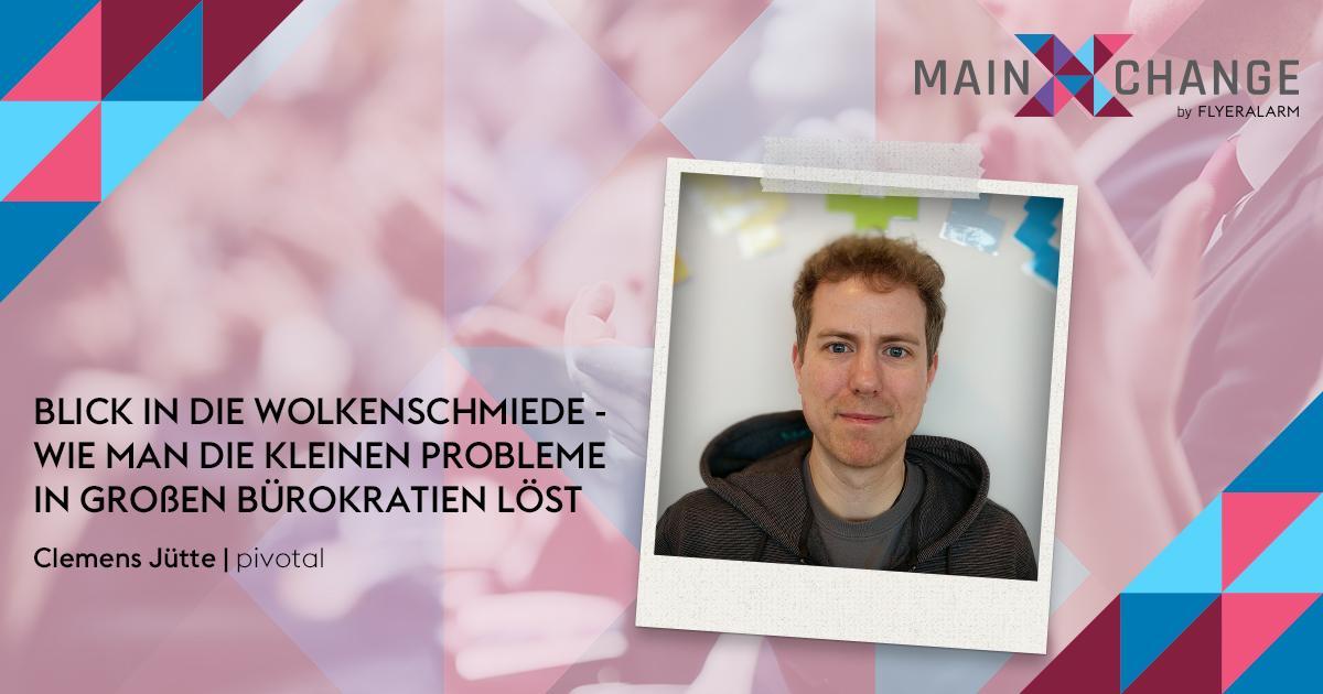 mainXchange (@mainxchange) on Twitter photo Welcome to the family!
<a href="/cjuette/">Clemens Jütte</a> zeigt euch, wie ihr als Coder auch in traditionell geprägten Unternehmen eurer Kreativität freien Lauf lassen könnt.
#changemakers Welcome to the family!
<a href="/cjuette/">Clemens Jütte</a> zeigt euch, wie ihr als Coder auch in traditionell geprägten Unternehmen eurer Kreativität freien Lauf lassen könnt.
#changemakers
