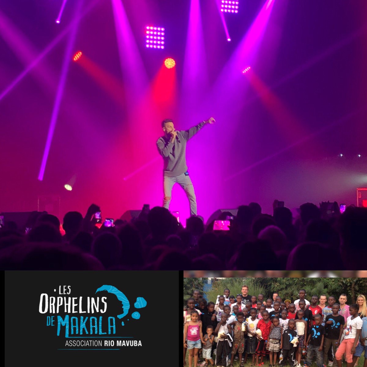 EtienneHurez's tweet photo. Hier soir 3000 fans lillois soutenaient @riomavuba et les @OrphelinsMakala au @zenithdelille.. 10 ans depuis le création de l’orphelinat à Kinshasa .. une goutte d’eau mais chacun fait sa part. Merci aux nombreux artistes et aux nombreux soutiens. un merveilleux anniversaire 🙏🏽 https://t.co/AvJinwa1IA
