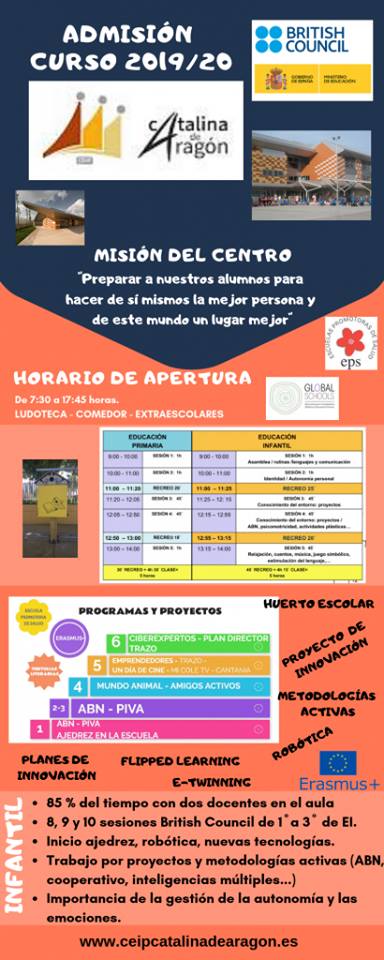 CEIPCatalinArag's tweet photo. Nuestro colegio 🏫tiene una misión🧐: "Preparar a nuestro alumnado 👩‍⚕️👨‍⚕️para hacer de sí mismos la mejor persona y de este mundo 🌎 un lugar mejor". #VenalCatalinadeAragón @arantxaarilla7 @ferabadiastondo @BENCIO111 @IESPGOYA @avparquegoya https://t.co/purY5xFDsY