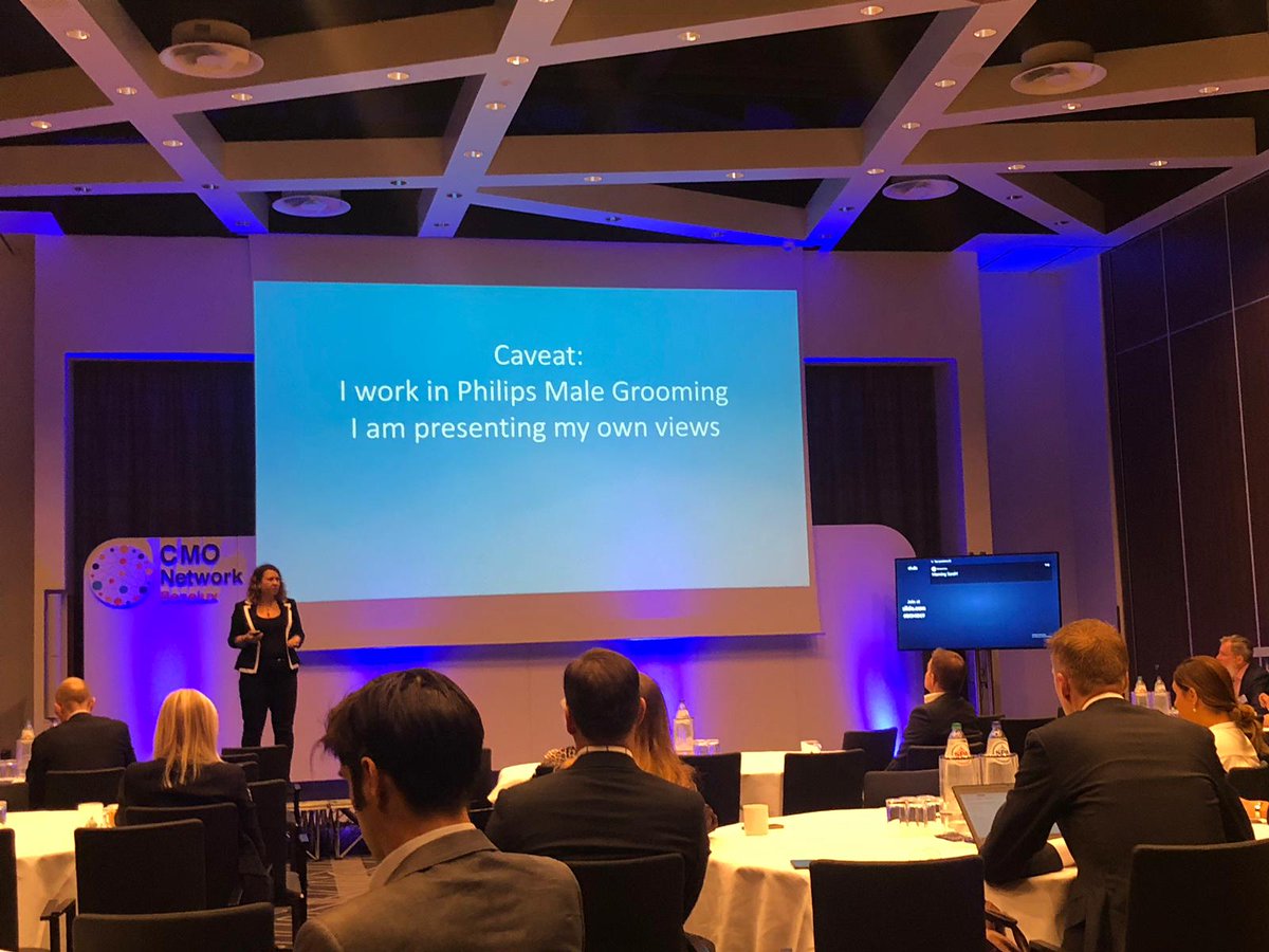 TheNetwork_CMO's tweet photo. Kicking off Day 2 of the Benelux CMO Network with a thought-provoking presentation by Sarah Papamichalis, Global Digital Innovation Director of Male Grooming, Philips discussing their digital transformation journey. https://t.co/6Rz9hMUDte