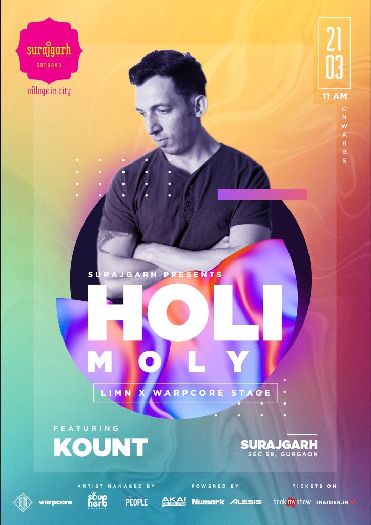 LiMNEnt's tweet photo. @Kountofficial also joins us for #holimoly https://t.co/KdpzgiaIB8