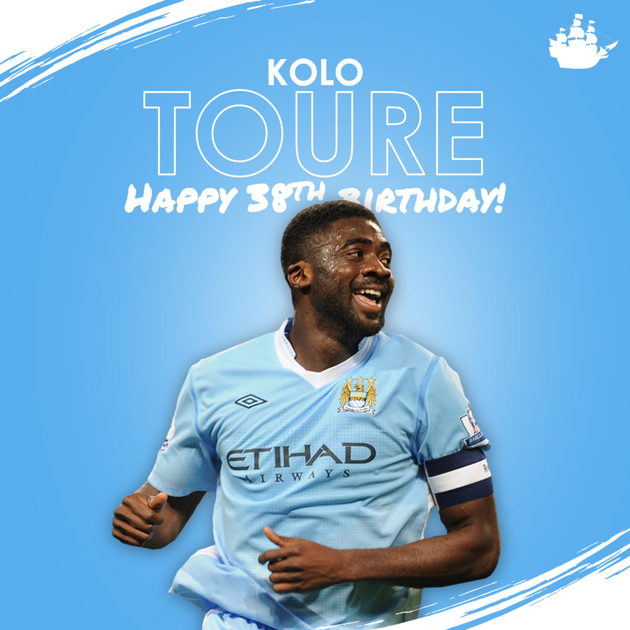 Happy birthday, Kolo Toure!  102 Games Premier League The FA Cup

Kolo, Kolo, Kolo, Kolo, Kolo... 