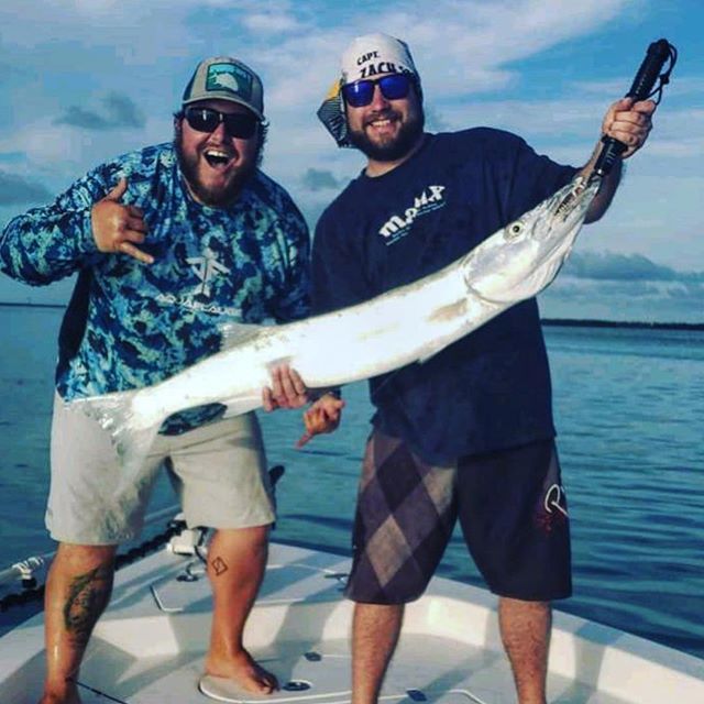 Always having fun @zonedincharters and Capt Zach!! #sportfish #performanceapparel #florida #dayatthebay #goals #aquaflauge @aquaflauge @zonedincharters