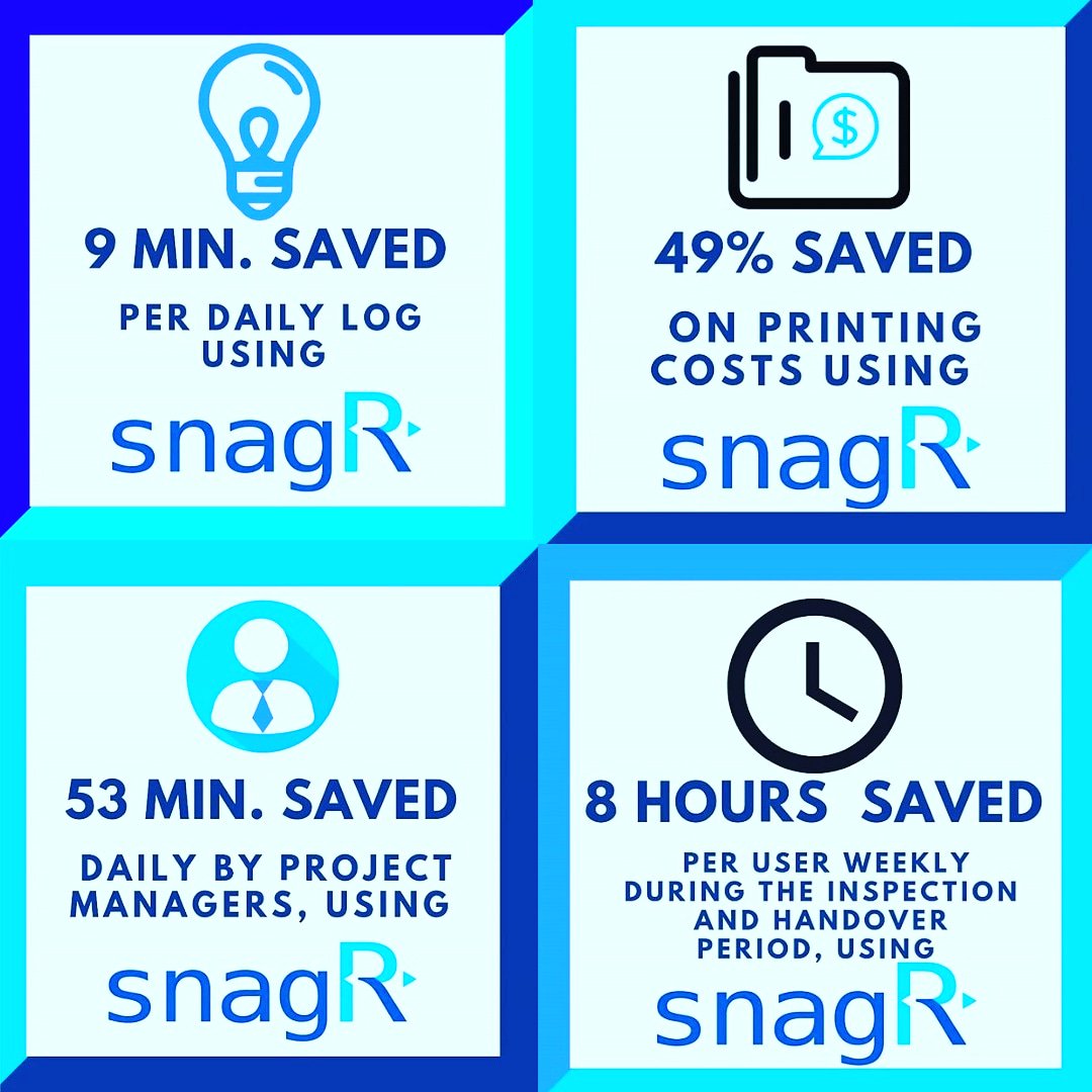 SnagR_SA's tweet photo. SnagR - the app that keeps on giving

Check our timeline to find out about some of the many ways SnagR can help you👍

#gogreen  #construction #developer #developerslife #propertydeveloper #propertysouthafrica #projectmanager #architecturesouthafrica  #timesaver #moneymaker #demo https://t.co/ofMb44rjlf