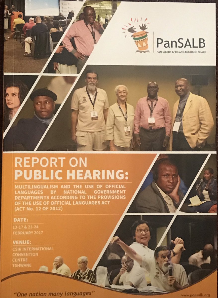 SPORTandREC_RSA's tweet image. We are at the #PanSALB media briefing where a report was tabulated on the multilingualism and the use of official languages by national government departments.