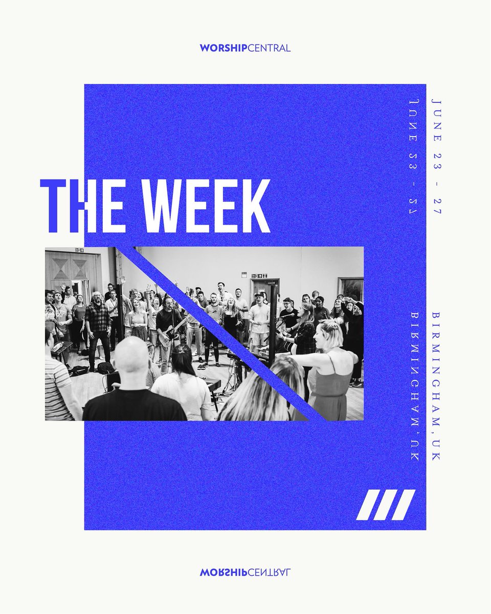 GasStreetChurch's tweet photo. So pumped for @worshipcentral's 'The Week' at Gas Street at the end of June

Incredible times of worship &amp; inspirational guests are guaranteed!

#WCTheWeek https://t.co/fcSP4Hrwl6