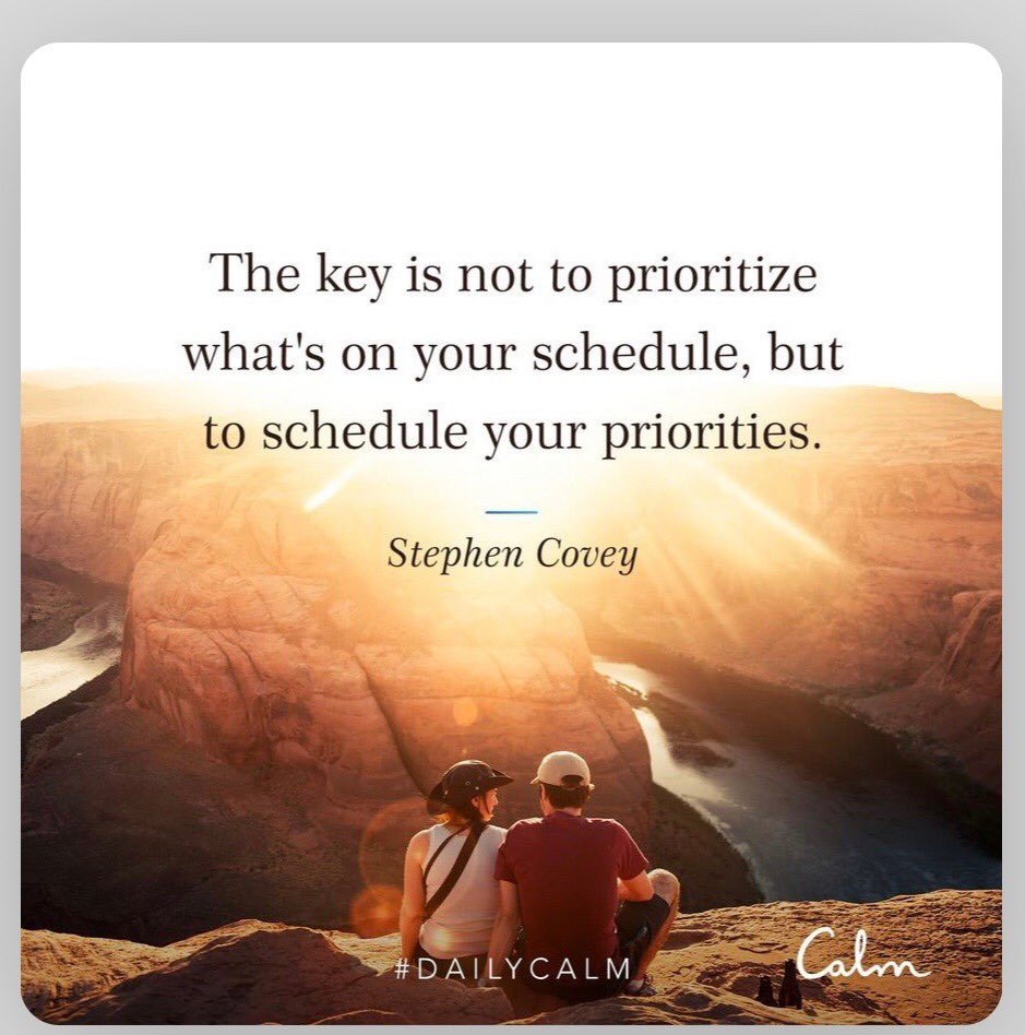 BrianCainPeak's tweet image. I need to work on this... how about you?  Where do you get hung up? Too busy doing what’s urgent that you have no time to do what’s important?
If you fail to prioritize your schedule/life, everyone else will gladly do it for you based on what best benefits THEM. #GetControl