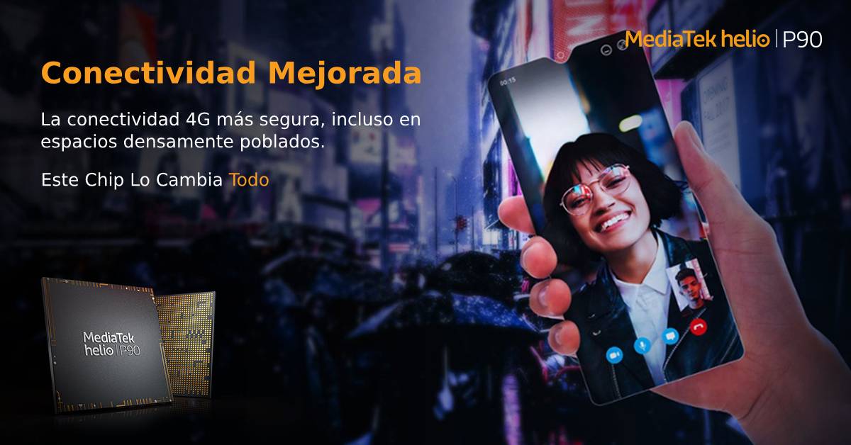 El MediaTek Helio P90 cuenta con una conectividad mejorada para una navegación 4G más segura. El módem 4G LTE Cat-12 (DL) / 13 (UL) proporciona descargas y transmisión rápidas y un IMS avanzado compatible con muchos operadores. bit.ly/2GvgHC4 #MediaTekHelioP90