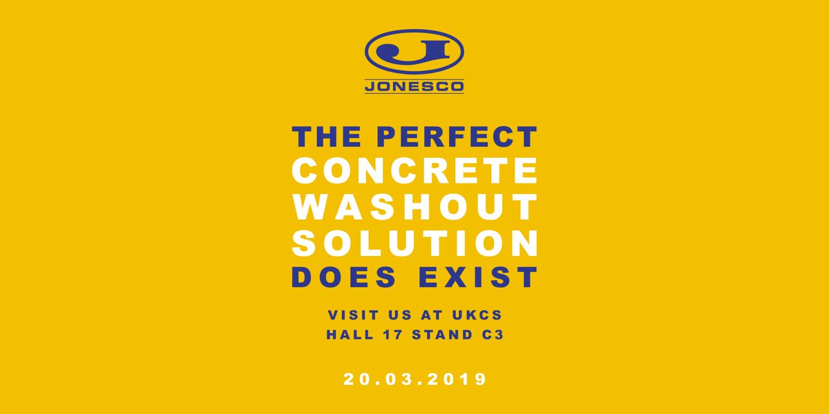 JonescoGroup's tweet photo. The perfect concrete washout solution does exist. Come and find out more at @UKConcreteShow Hall 17 Stand C3. #WashoutSolution #Concrete #Construction #AwayWash #NewProduct #Jonesco #RotoMoulding #Environmental #EnvironmentalProtection #PollutionPrevention https://t.co/i0SFsPYvoL