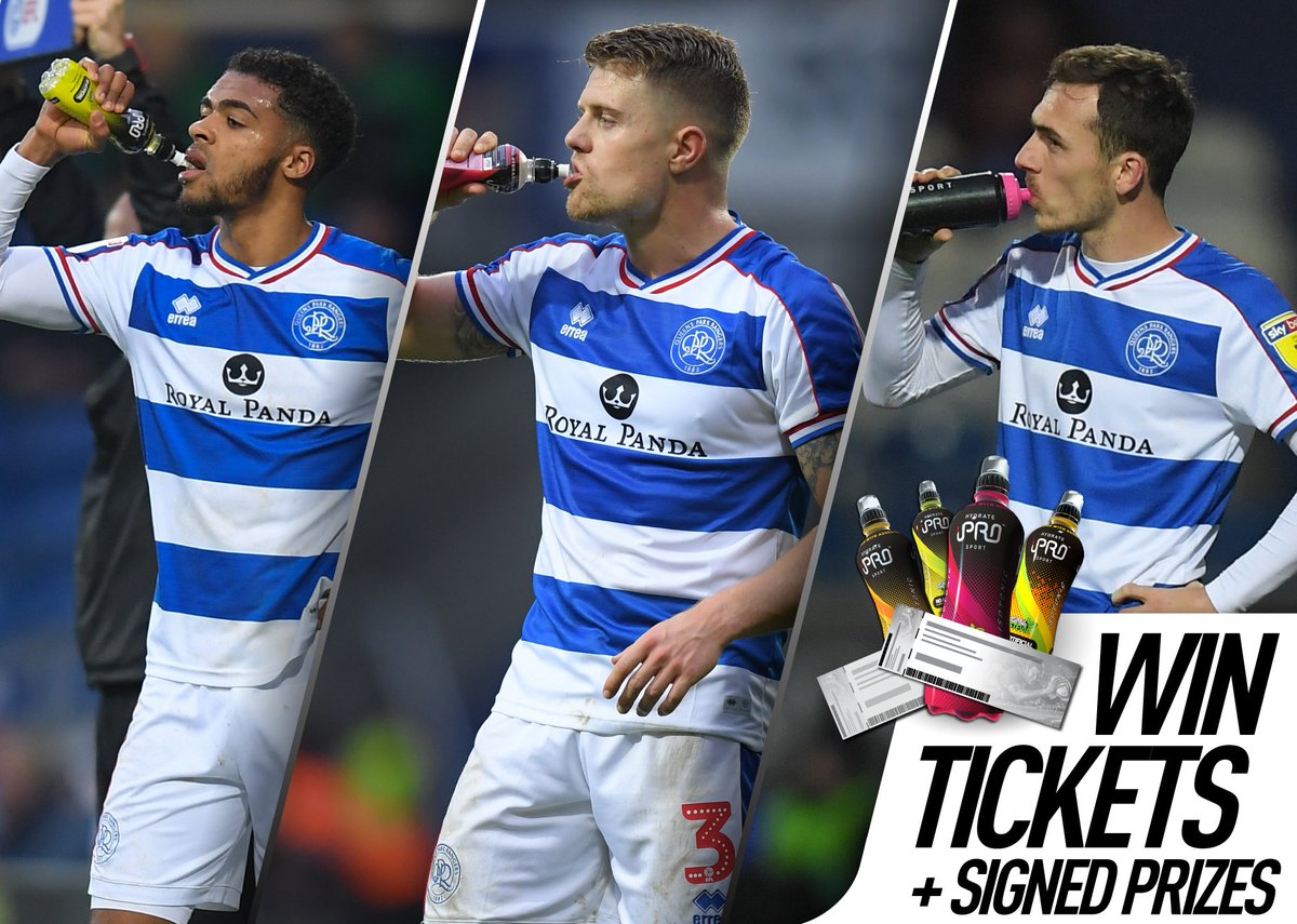 iPROHydrate's tweet photo. ⚽ CALLING ALL QPR FANS! ⚽

WIN...
🎟 4 x Tickets to @QPR v @OfficialBWFC (Sat 30th Mar KO 3pm)
👕 1 x Signed QPR Shirt
⚽ 1 x Signed QPR Ball

FOR A CHANCE TO WIN: 
1. FOLLOW US
2. LIKE &amp; RT this post
3. ENTER CODE 'QPRFC' HERE: https://t.co/utzoqpiNdM

Comp Ends: Thu 21st Mar https://t.co/pnzMIrpkaq