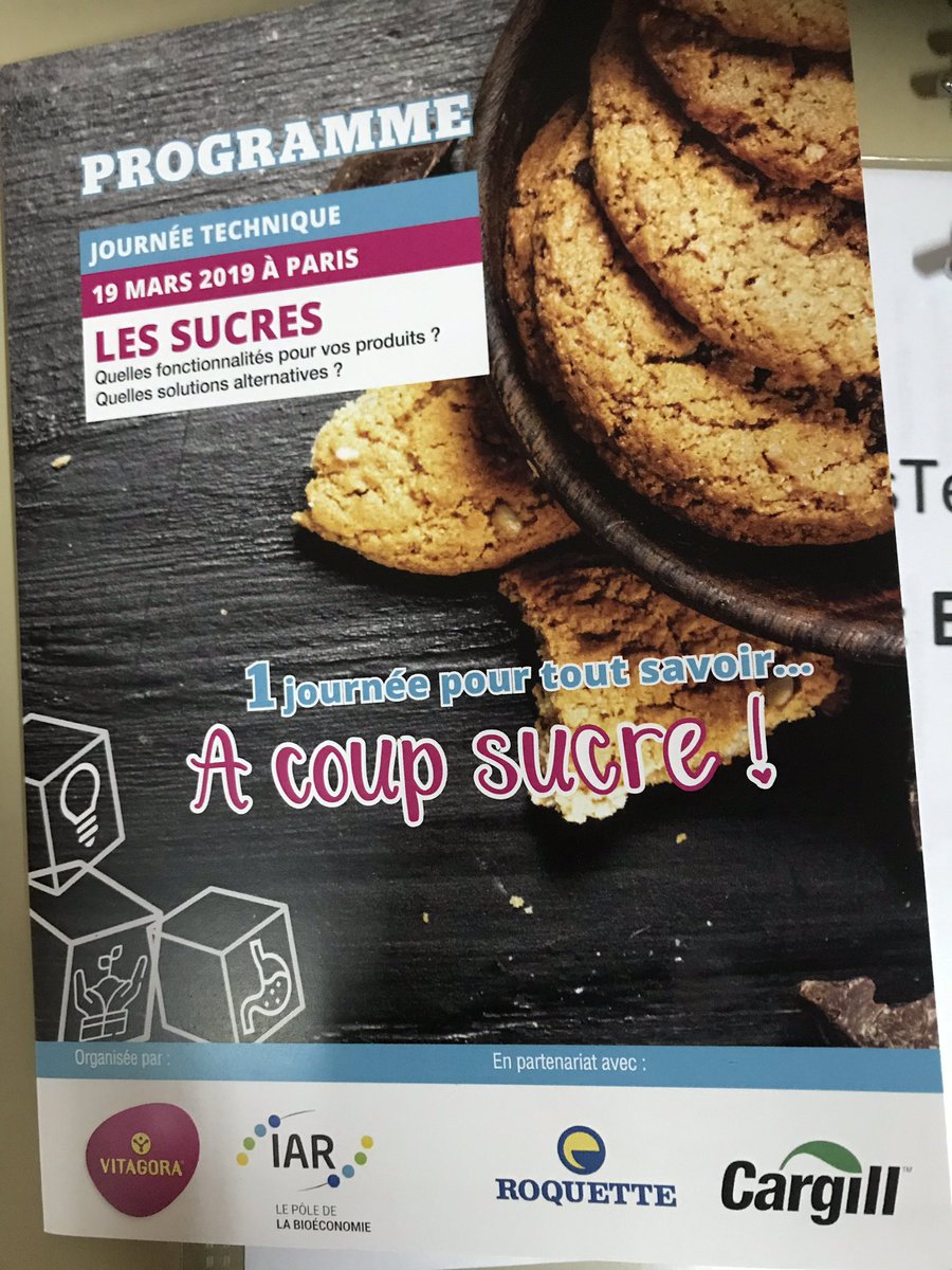 gregoire_burge's tweet image. Très heureux d’accueillir aujourd’hui à @AgroParisTech la journée technique sur les sucres organisée par @PoleIAR et @VitagoraGNS ! Au programme : Quelles #fonctionnalités pour vos produits ? Quelles #alternatives ? Beaucoup de monde et une belle réussite en perspective !