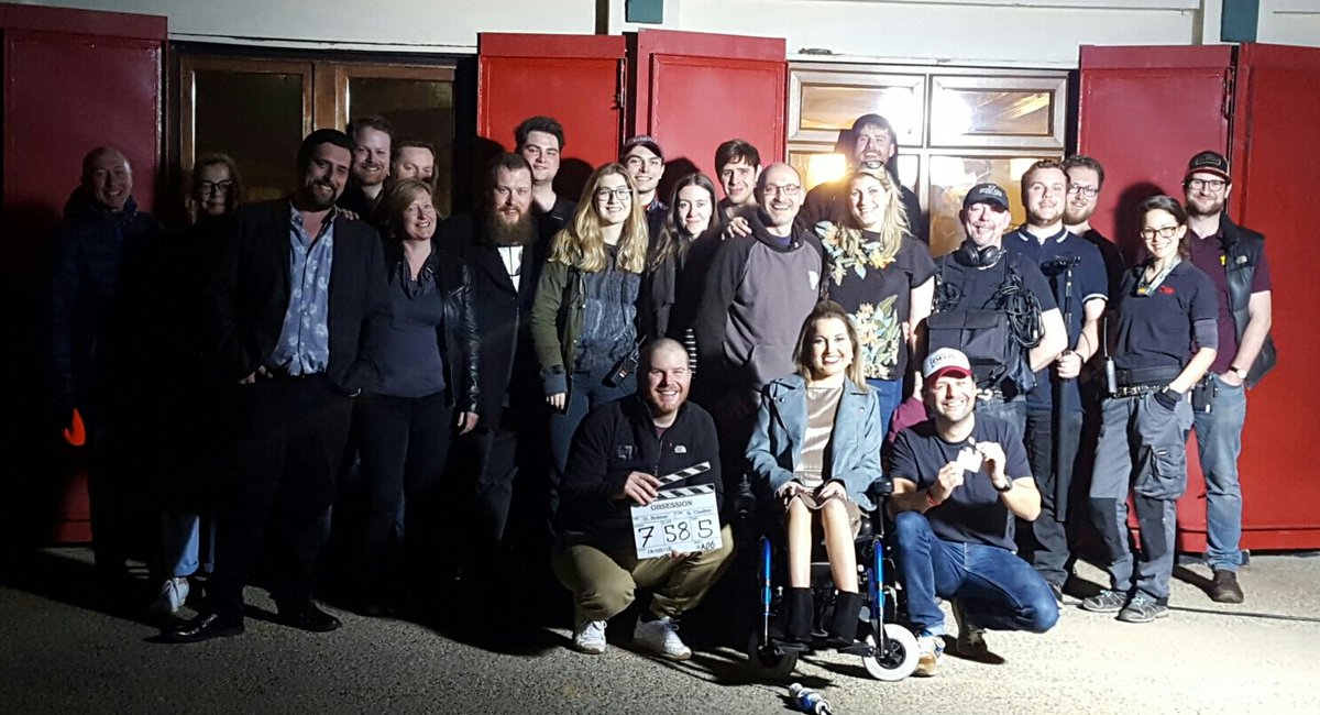KimTserkezie's tweet photo. And that's a wrap for now on @ObsessionBFI ! Huge love and thanks to each and every one of #TeamObsession. You are all incredible!! I feel so lucky to have worked with you and so proud of what we have created together! ❤🎬 @bfinetwork #BFI #ObsessionShortFilm #Drama https://t.co/rxRWZxuNCT