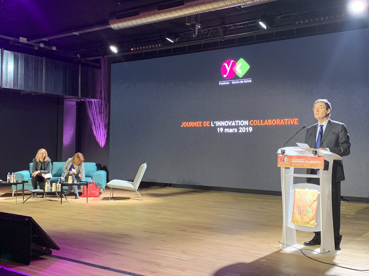 hautsdeseinefr's tweet image. #JourneeIC #Innovation 
@devedjianP lance cette première journée de l’innovation collaborative, une économie d’avenir qui mérite une attention particulière de la part des collectivités 
#innovationCollaborative