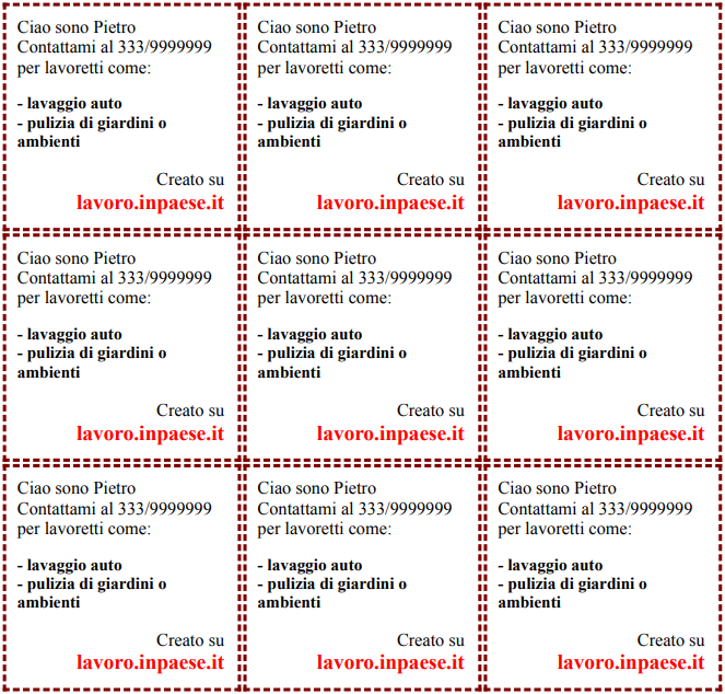 Workly_it's tweet photo. crea dei #bigliettini da distribuire a mano per la tua ricerca di #lavoro su https://t.co/rX3JaPYkUM https://t.co/BTn3HuZuPa