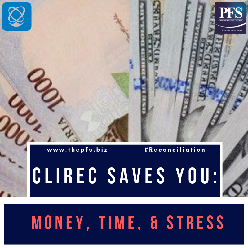 thepfs_biz's tweet photo. As a business, how do you save money, time, and resources? Automation could be the answer and in #Accounts #Reconciliation, there is no better tool than #CLIREC, trusted across 36 African countries. https://t.co/jFoNQzKZaI