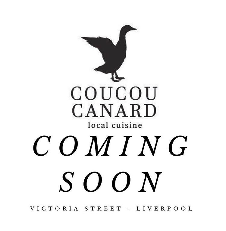 ashcroftLpool's tweet photo. French inspired and locally sourced #coucoucanard COMING SOON Victoria street #Liverpool https://t.co/HZlpIGUG8X