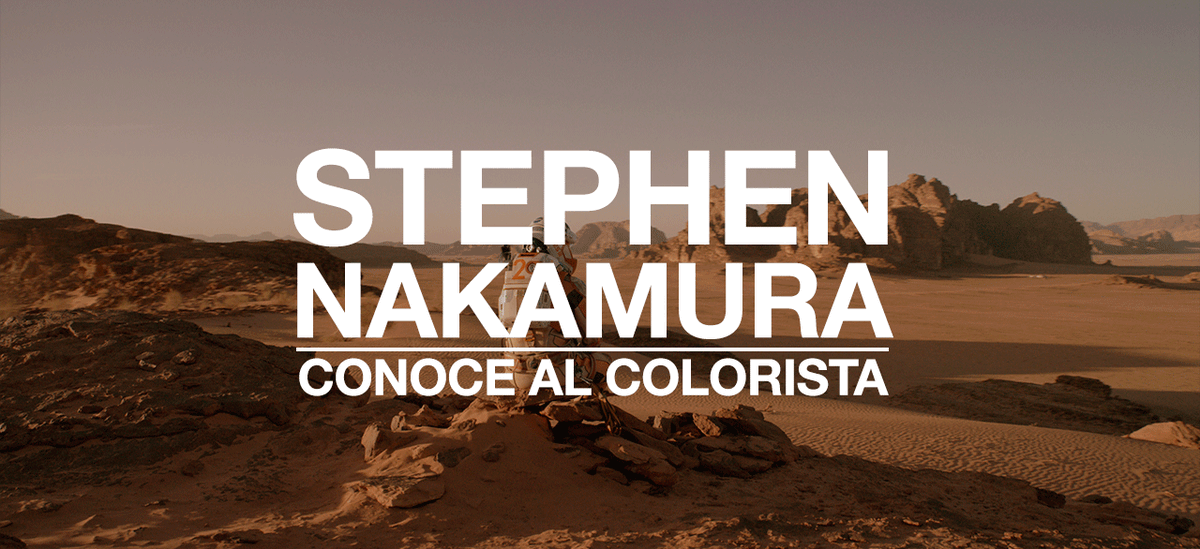 Colorsm_blog's tweet photo. CONOCE AL COLORISTA: El gran Stephen Nakamura colorista de Company 3 https://t.co/jcKD3z0Xa0 https://t.co/tHWj5rpyxF