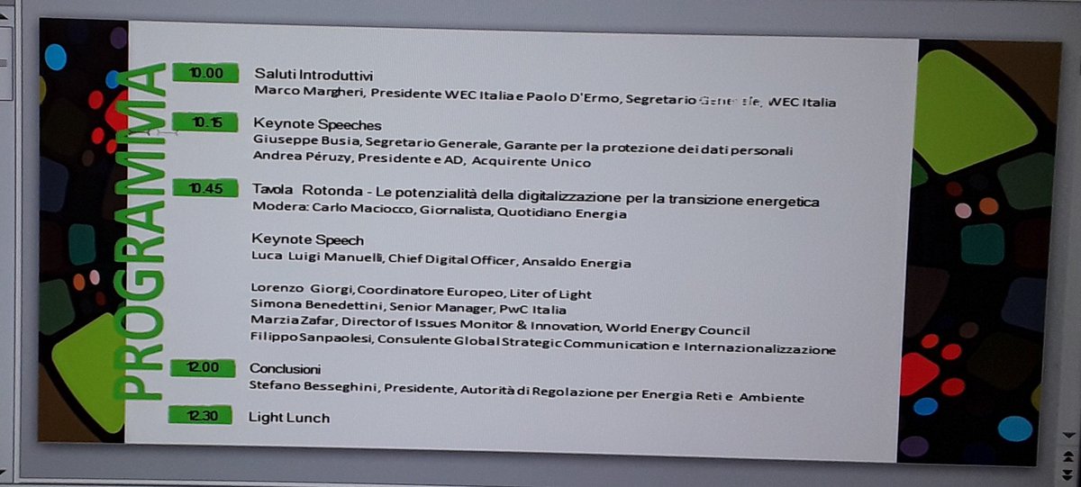 Edison4Gov's tweet photo. #edigital Stiamo per iniziare evento su Energia tra digitalizzazione e tecnologia esponenziale|@WEC_Italia 

Buon dibattito a tutti! https://t.co/jp04JbIhz7