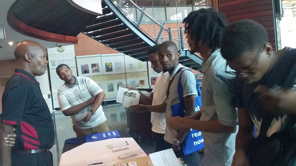 NLSA1's tweet photo. The NLSA Legal Deposit Open Day is underway at the Pretoria campus, information sharing on Legal Deposit, and the process of Legal Deposit.
Next session at 12h00!
See you then!
#SALibraryWeek
#CollaborateAtYourLibrary https://t.co/9ZgxbGasCT