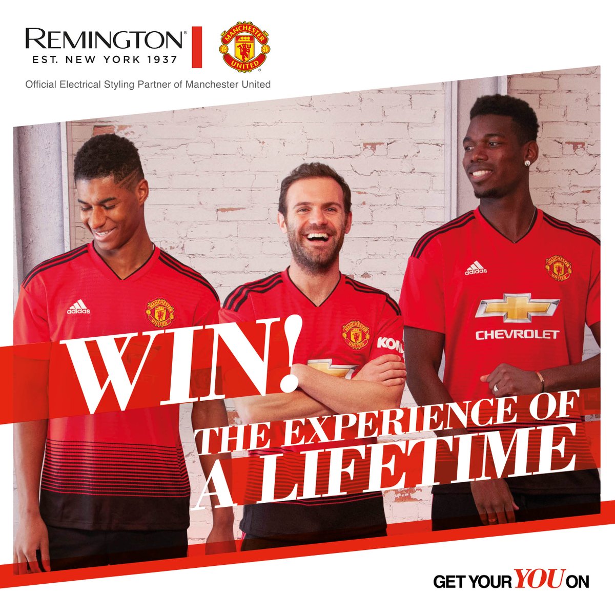 RemingtonUK's tweet image. #WIN a once in a lifetime experience &amp;amp; see the story of @ManUtd’s success on the pitch &amp;amp; watch a training session in the flesh + £250 to spend!
TO ENTER:
- RT this tweet
- Tag who you’d bring with you 🙌
- Make sure you're both following @remingtonuk! 😎
#TheStoryOfYou #MUFC