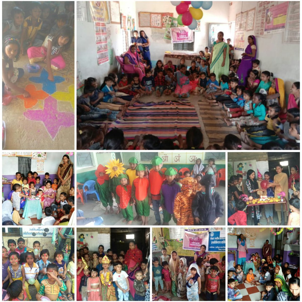 JoshiPr46585017's tweet photo. @SPreraks @tini_tatatrusts @mpwcdnnm
#poshanpakhwada
#MPPoshanPakhwada 
#poshanabhiyaan
Activities like baal choupaal and fancy dress competition held in Block Sanawad, District Khargone.M.P. https://t.co/u6ZvgLKuP7