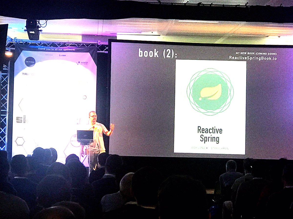 Vanessa974's tweet image. Day 2 #springonetour London with @starbuxman  #reactivespring @PivotalUK
