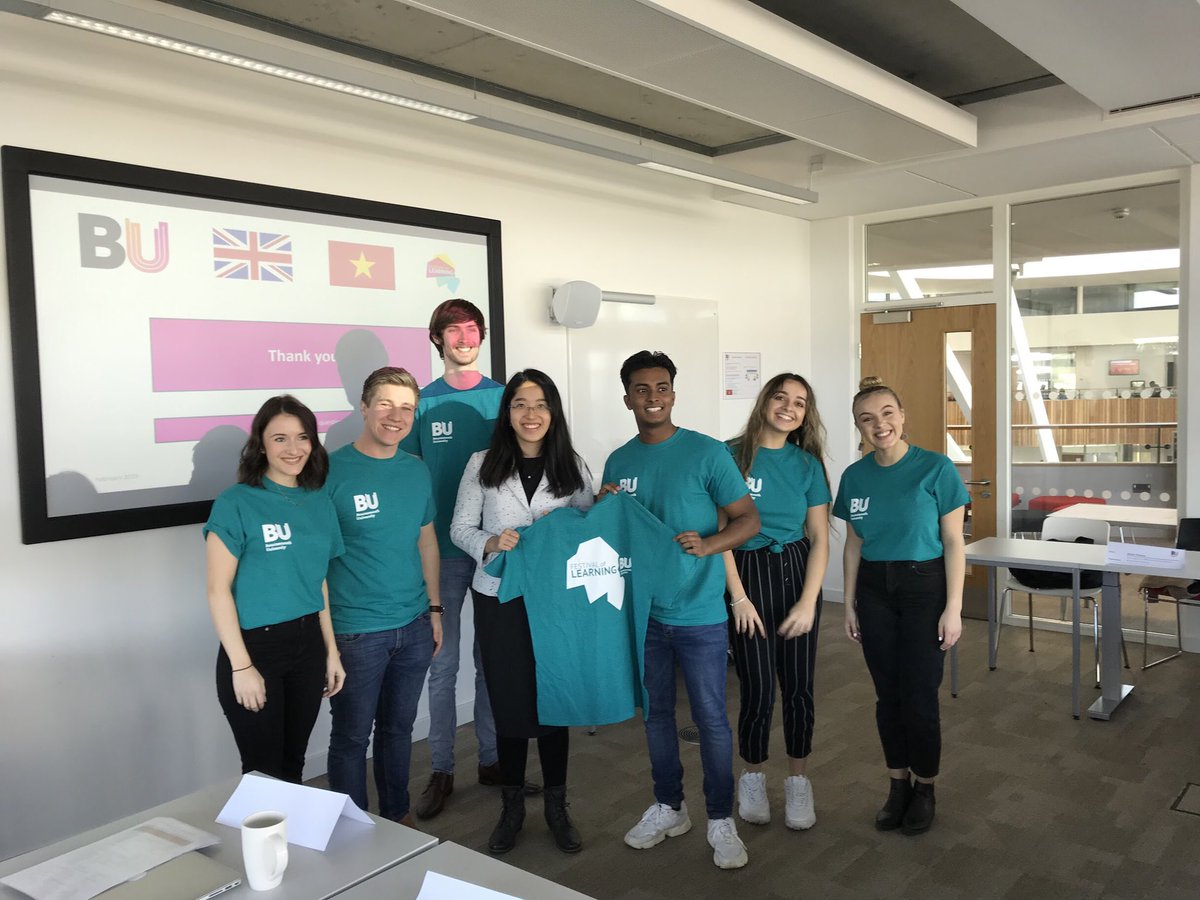 GFoL2019's tweet photo. This Wednesday the student team are very excited to be welcoming our partner university in Vietnam, Foreign Trade University to @bournemouthuni. Here’s some of our favourite moments from our last visit from University of Economics Ho Chi Minh City #BUproud #GlobalFol2019 #UKVNHEP https://t.co/ePhPEr8O3e