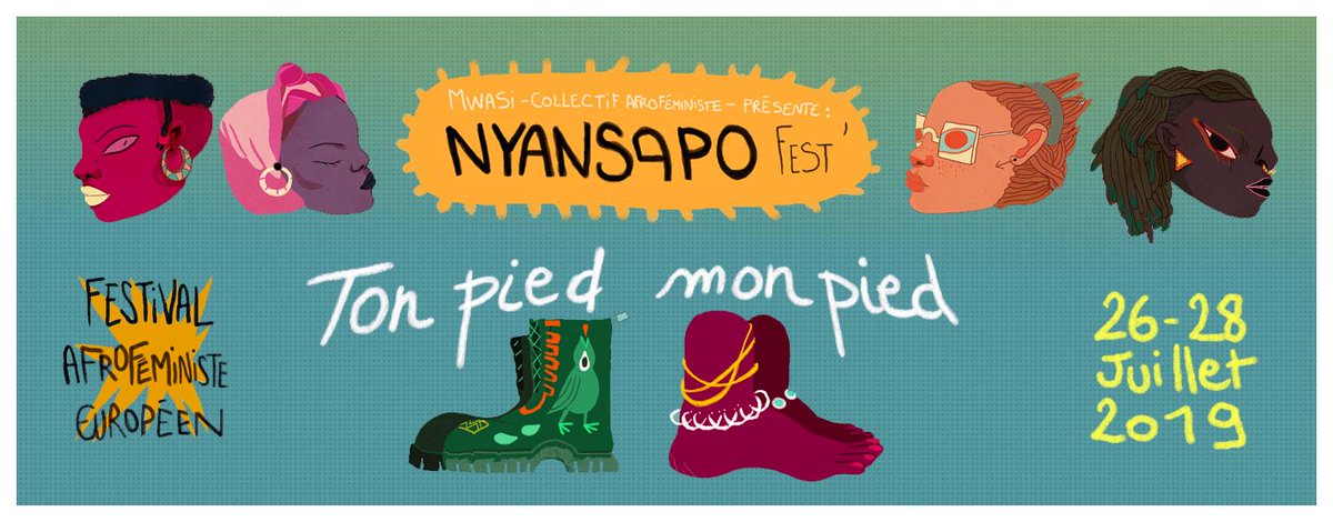 MwasiCollectif's tweet photo. Nyansapo Le Festival Afroféministe européen revient pour une seconde édition.  Toujours aussi flamboyant. 

Aidez-nous à le réaliser

https://t.co/6h698zc46h https://t.co/gZYYVBNMWS