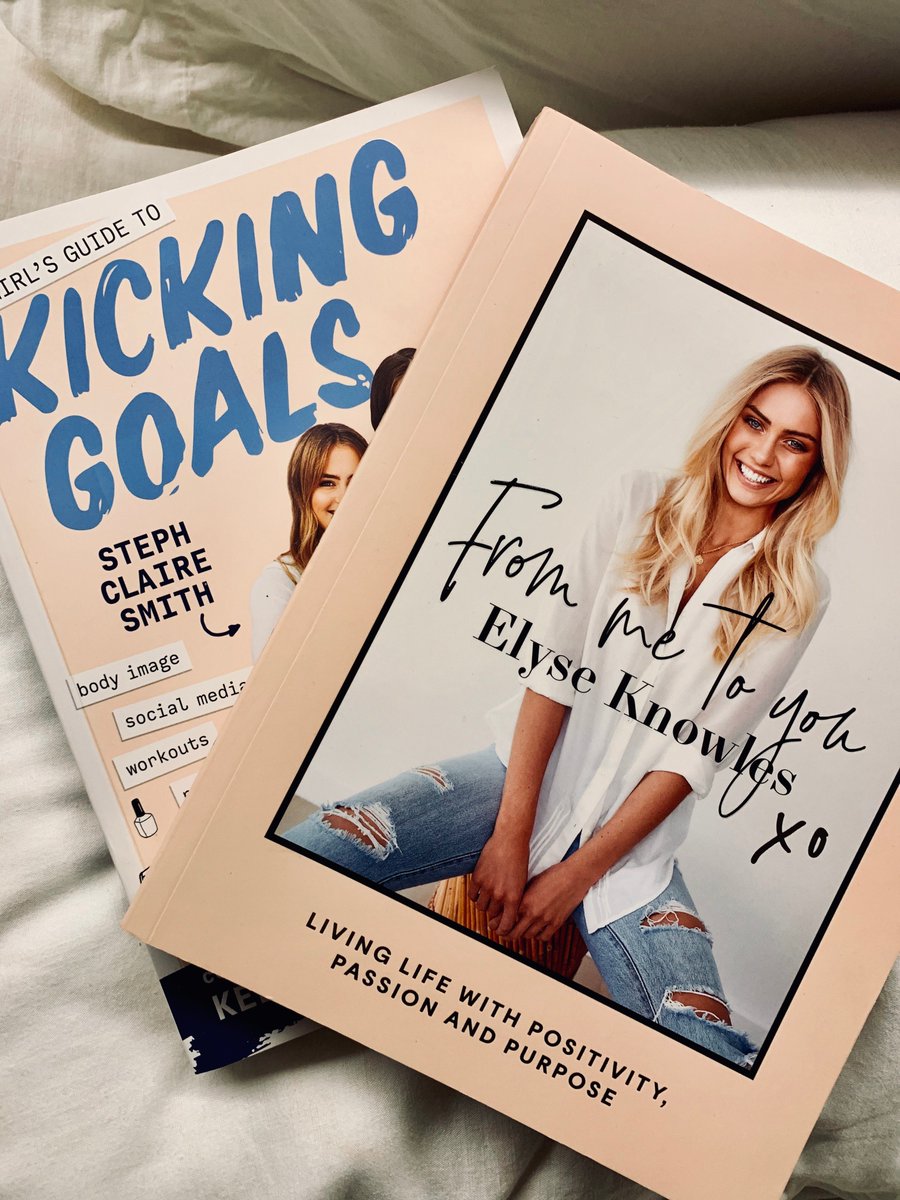 Jane_E_Martin's tweet photo. By far two of the best self love books, would highly recommend. #AGirlsGuideToKickingGoals #FromMeToYou Also, perfect examples of how social media has a positive and negative effect, relating to last weeks work in #ALM101 https://t.co/FMtiTntNEn