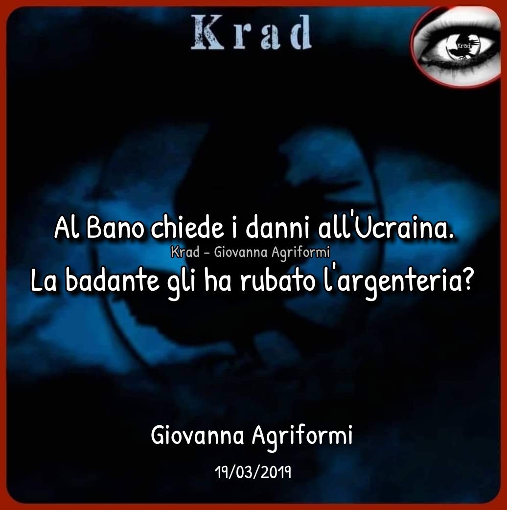 #GiovannaAgriformi 
#Albano #Ucraina #badante #19marzo #Ultimora