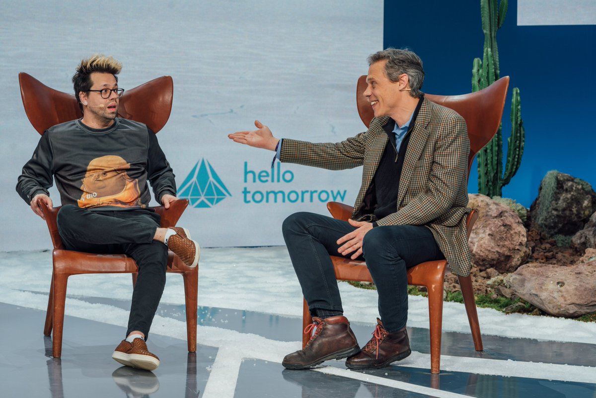 hellotmrc's tweet photo. Day 2 was just as inspiring! ✨ Reliving a few moments from the #HTSummit before we publish all the photos 📸
Thanks again to everyone who made the Hello Tomorrow Global Summit a success! Keep an eye on what's next... #deeptech #conference #paris https://t.co/Pe0igBZ2P6