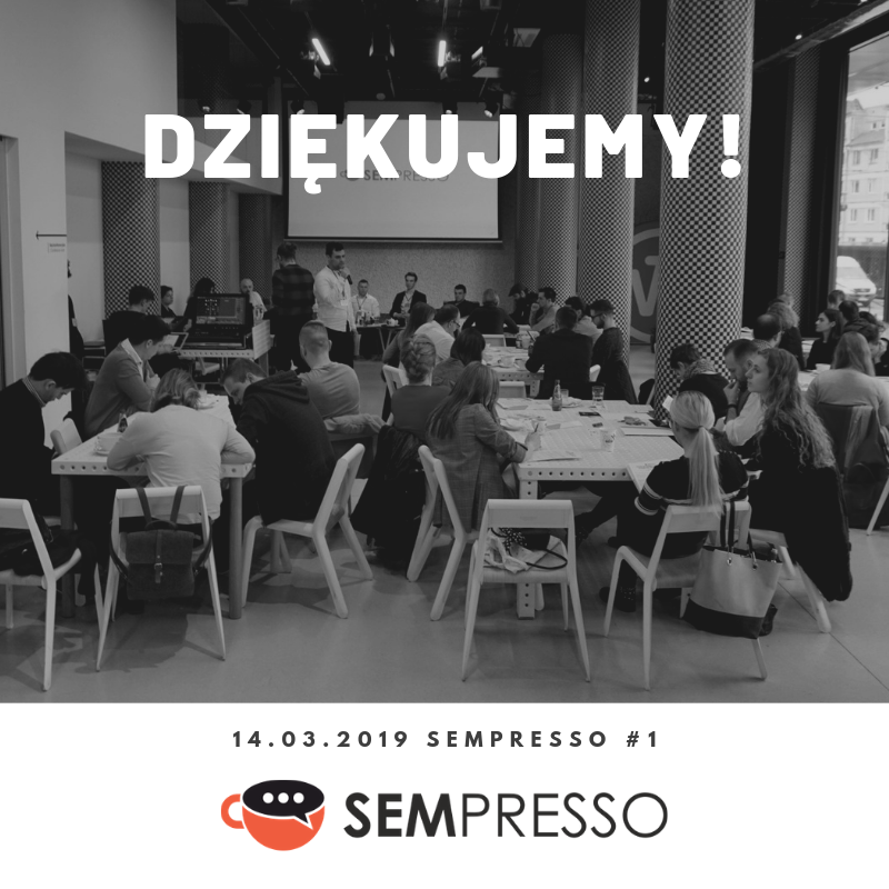 FoxStrategy's tweet photo. Pierwsza edycja #SEMPRESSO - bezpłatnego spotkania dot. marketingu online dla przedsiębiorców już za nami 💪. 
➡︎ 49 uczestników 👩‍💻👨‍💻
➡︎ 5 prelegentów 👨🏻‍🏫
➡︎ 5 wystąpień połączonych z sekcją Q&amp;A
Rozpoczynamy planowanie kolejnej edycji - więcej informacji wkrótce! https://t.co/FmrNQJjY2m