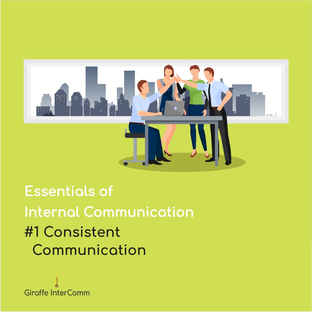 GiraffeBC's tweet photo. Sending out emails or communicating with your team is a good sign. Your team looks forward to hearing from you, it creates expectations. 

#GiraffeInterComm #communication  #emails #internalcommunications #receivers #internalcomms https://t.co/Q1s9ZjEzjn