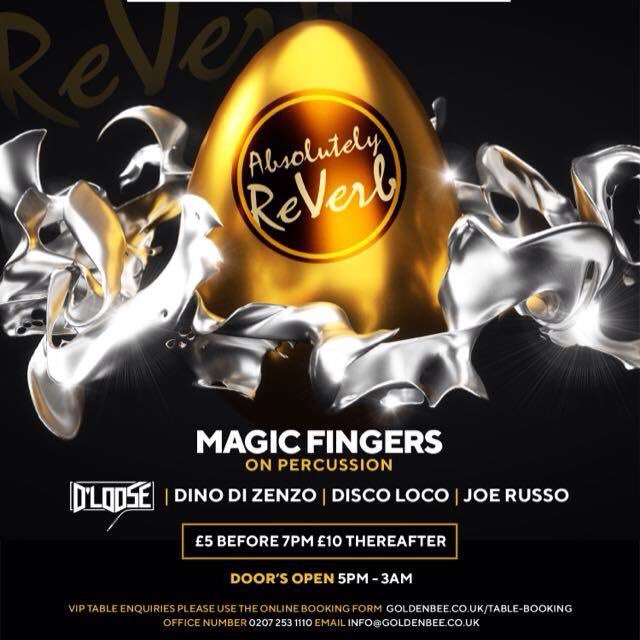 Get ready for ⁦<a href="/AbsReverb/">Absolutely Reverb</a>⁩ ⁦@GoldenBeeEC1⁩