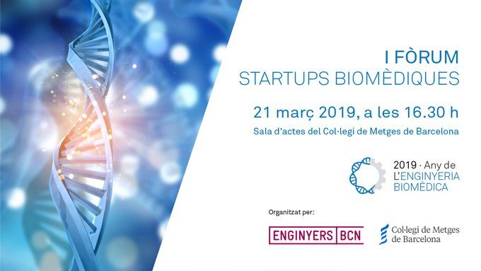 COMBarcelona's tweet photo. I Fòrum Startups Biomèdiques al @COMBarcelona
📅 21 de març
⏰ 16.30 h
📍 @COMBarcelona 
https://t.co/mrxglLKTfm
Amb la participació de:  @barcelonactiva @biocat_cat @IBECBarcelona  
@enginyersbcn @COMBarcelona i 3 startups d'èxit https://t.co/DTGh69arIU