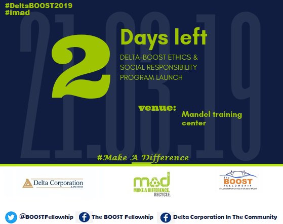 BOOSTFellowship's tweet photo. BOOST Fellowship in partnership with @DeltaCorpZim we are very excited to be launching our ethics and social responsibility program under  the theme "Make A Difference". Join us in making the world a better place to be through recycling, reusing and reducing waste. #imad #recycle https://t.co/vI03hzcSY7