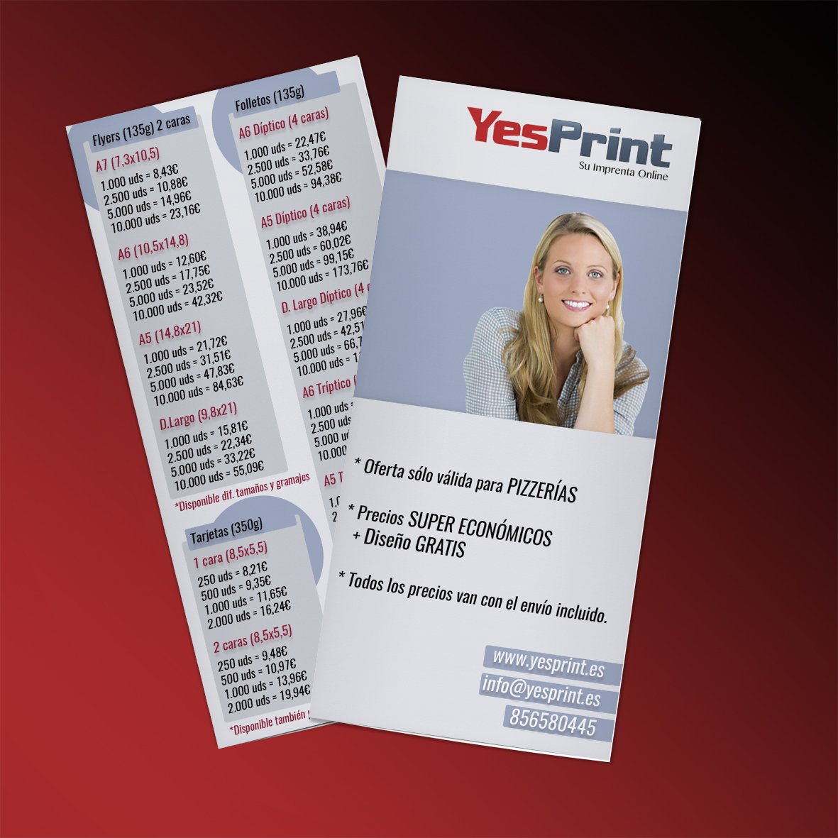 YesprintE's tweet photo. Nuestra #oferta exclusiva sólo para #pizzerias durante 2019!! #precioseconomicos #diseñogratis #envioincluido #flyers #folletos #tarjetas #carteles #poster #revistas #carteleria #barato #españa https://t.co/DrLHHdbipj