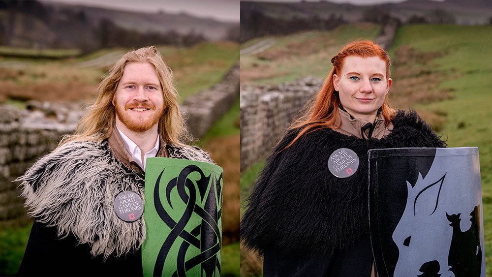EnglishHeritage's tweet photo. Bloodthirsty Kings and a wall to separate the kingdom - ever wondered what the similarities are between real history and #GameofThrones?

Our Watchers on the Wall will be at @EHHadriansWall to help you sort the bloody fact from the even bloodier fiction ahead of the final season. https://t.co/JEsU67WCdP