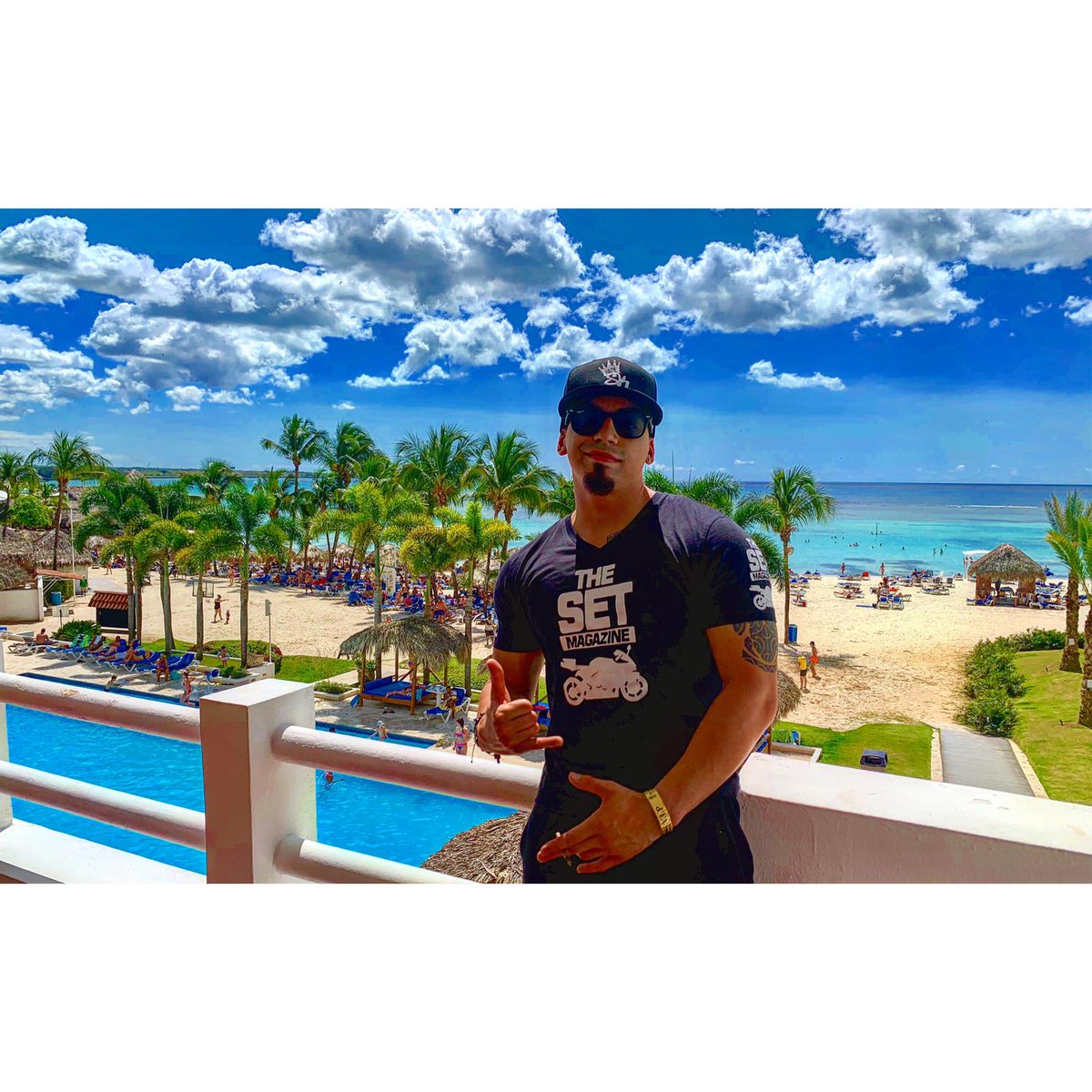 TheSetMagazine's tweet photo. 🔥🔥🔥 We are in #DominicanRepublic with Tech (VP) SKMC NY ! #issagreatlook https://t.co/33o3RzPyzv https://t.co/6RcFjc1Txs