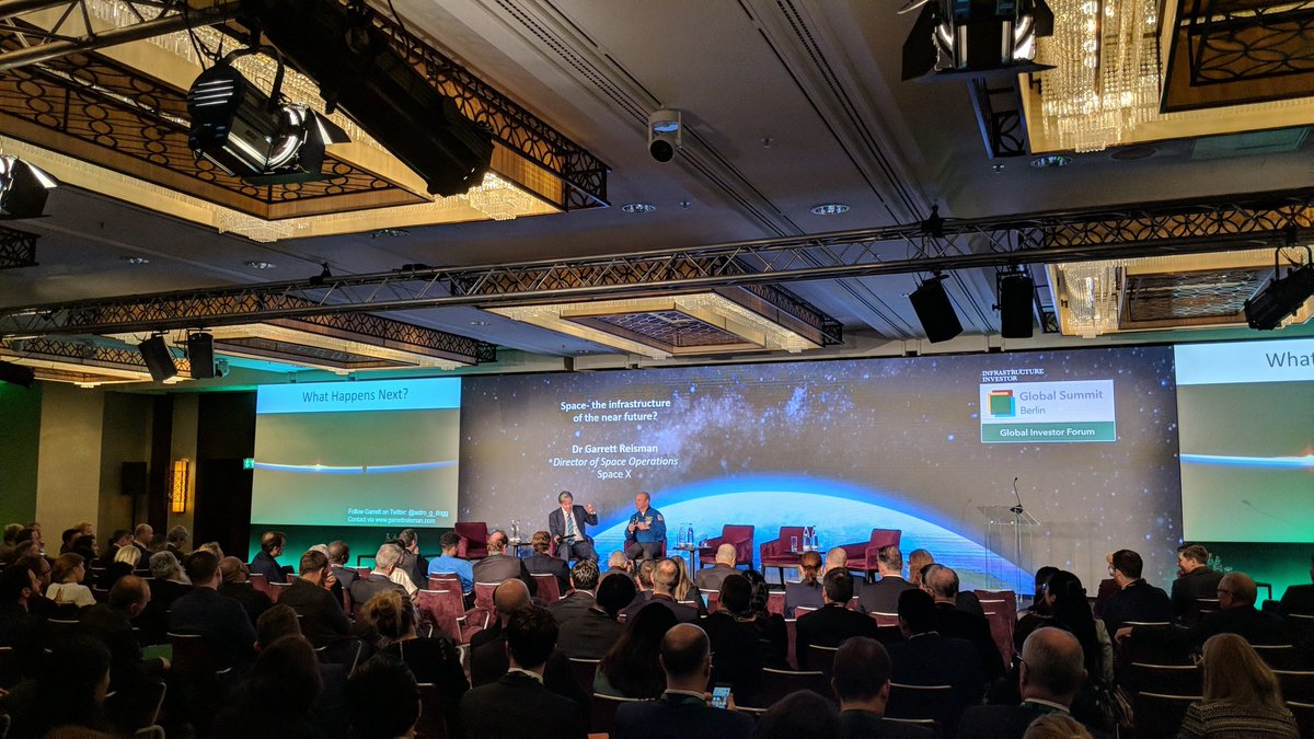 IInews's tweet photo. Fascinating keynote from @astro_g_dogg at #IIGSummit. Covering the recent past and near of space travel. Plus working with Elon Musk. https://t.co/mWeivMkn6D