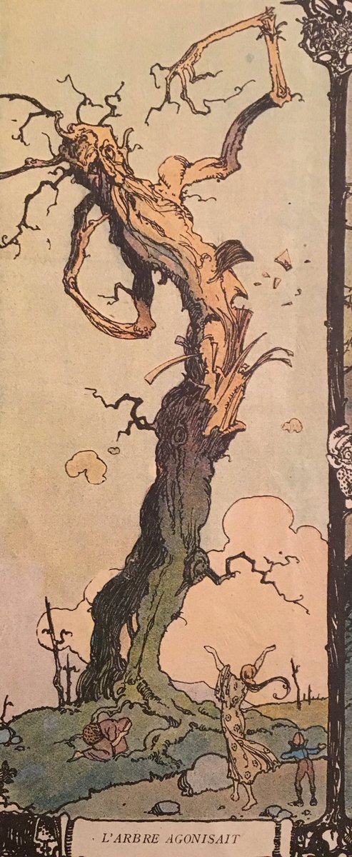 Louis Bailly (1875-1958), « La guerre avait chassé le rêve... », 1919, in La Baïonnette 