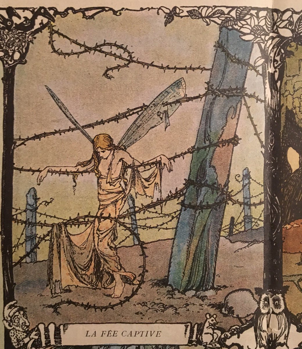 Louis Bailly (1875-1958), « La guerre avait chassé le rêve... », 1919, in La Baïonnette 