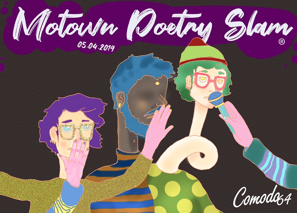 Neutopiablog's tweet photo. #MotownPoetrySlam! ๐๐ผ Una commistione di linguaggi tra hip hop, poesia, street art, arte contemporanea, teatro e performance.
Cominciamo il 5 aprile al #Comodo64 ๐ฅ https://t.co/n7VdGwx5mz https://t.co/whxj7YFnw7