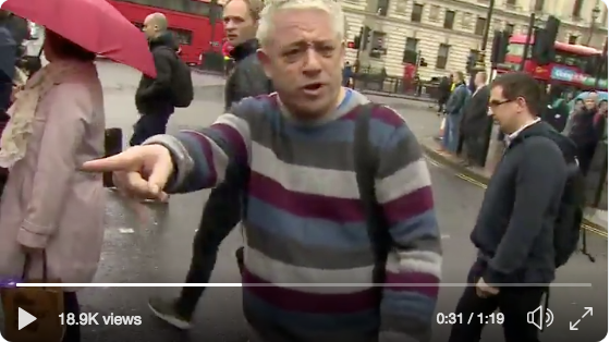 sherred's tweet photo. When you accidentally cosplay as the Speaker of the House John Bercow https://t.co/TvWZyFnBRR