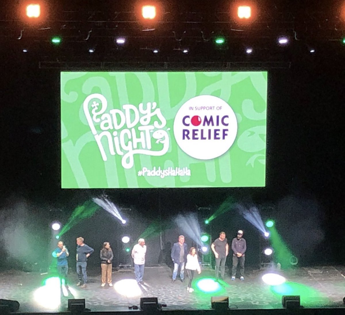 Paddy’s Nite 4 Comic Relief tweet media